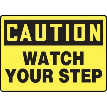 Accuform OSHA CAUTION SAFETY SIGN WATCH YOUR FRMSTF645XT FRMSTF645XT